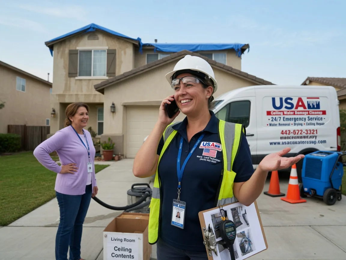 Ceiling Water Damage Restoration Eucha, OK FAQs